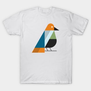 Colorful Flat Bird T-Shirt